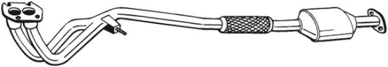 Obrázok Katalyzátor BOSAL  099158