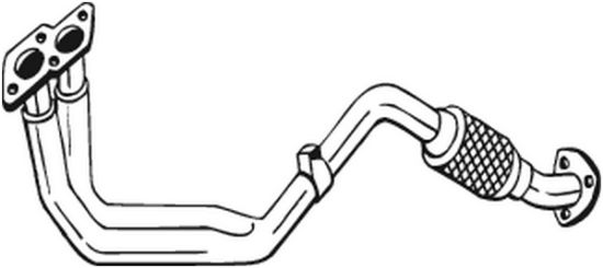 Obrázok Výfukové potrubie BOSAL  753171