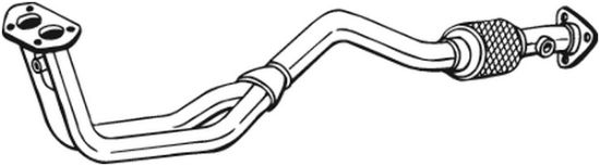 Obrázok Výfukové potrubie BOSAL  827225