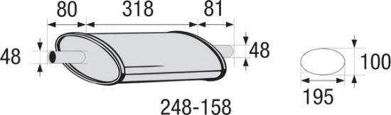 Obrázok Výfukové potrubie BOSAL  700095
