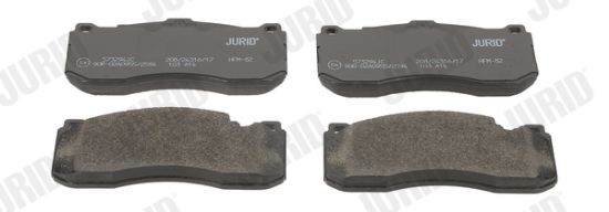 Obrázok Sada brzdových platničiek kotúčovej brzdy JURID Jurid White Low Dust 573294JC