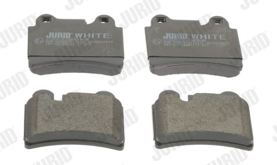 Obrázok Sada brzdových platničiek kotúčovej brzdy JURID Jurid White Low Dust 573297JC
