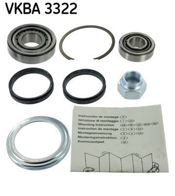Obrázok Lożisko kolesa - opravná sada SKF  VKBA3322
