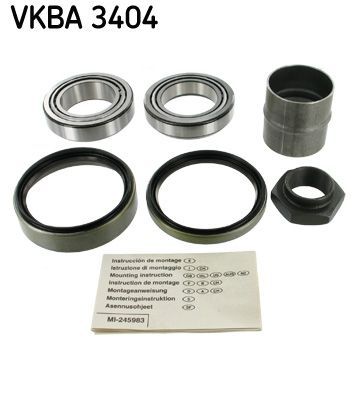 Obrázok Lożisko kolesa - opravná sada SKF  VKBA3404