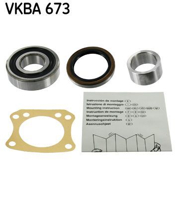 Obrázok Lożisko kolesa - opravná sada SKF  VKBA673