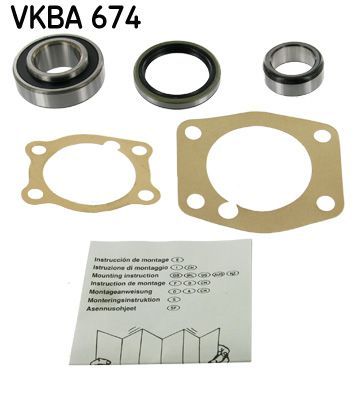 Obrázok Lożisko kolesa - opravná sada SKF  VKBA674
