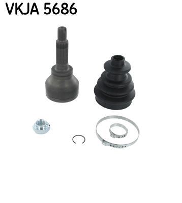 Obrázok Sada kĺbov hnacieho hriadeľa SKF  VKJA5686