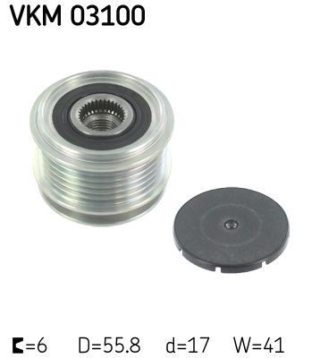 Obrázok Voľnobeżka alternátora SKF  VKM03100