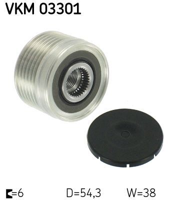Obrázok Voľnobeżka alternátora SKF  VKM03301