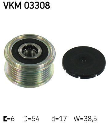 Obrázok Voľnobeżka alternátora SKF  VKM03308