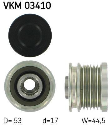 Obrázok Voľnobeżka alternátora SKF  VKM03410