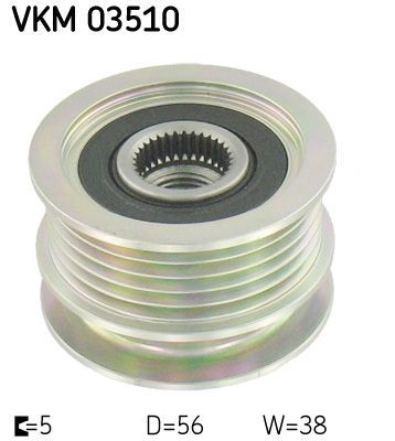 Obrázok Voľnobeżka alternátora SKF  VKM03510