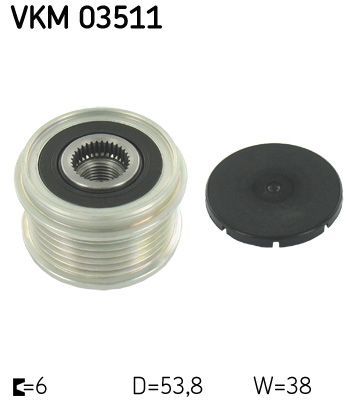 Obrázok Voľnobeżka alternátora SKF  VKM03511