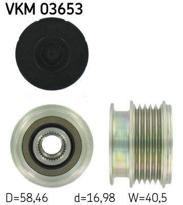 Obrázok Voľnobeżka alternátora SKF  VKM03653