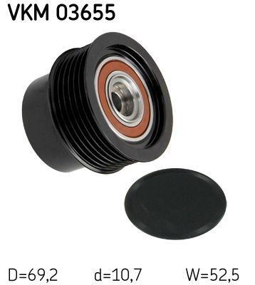 Obrázok Voľnobeżka alternátora SKF  VKM03655
