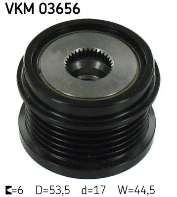 Obrázok Voľnobeżka alternátora SKF  VKM03656
