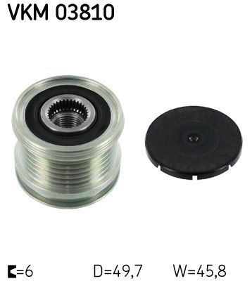 Obrázok Voľnobeżka alternátora SKF  VKM03810