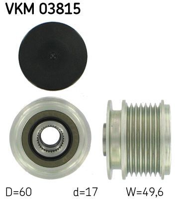 Obrázok Voľnobeżka alternátora SKF  VKM03815