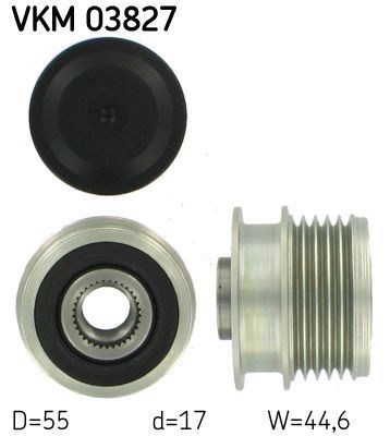Obrázok Voľnobeżka alternátora SKF  VKM03827