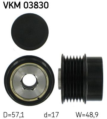 Obrázok Voľnobeżka alternátora SKF  VKM03830