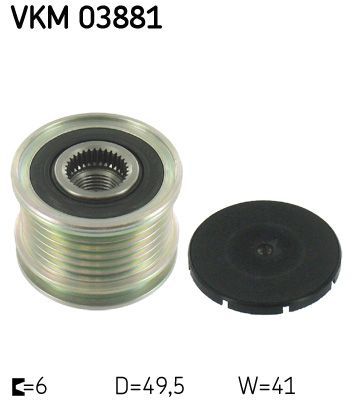 Obrázok Voľnobeżka alternátora SKF  VKM03881