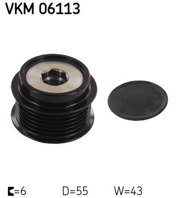 Obrázok Voľnobeżka alternátora SKF  VKM06113