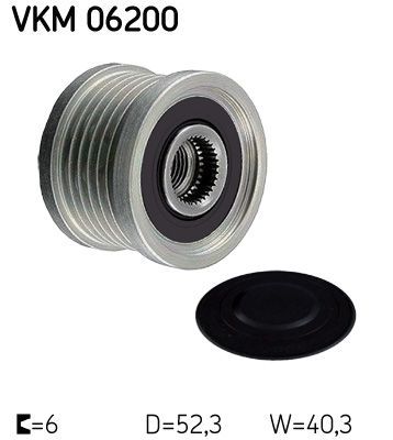 Obrázok Voľnobeżka alternátora SKF  VKM06200