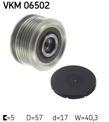 Obrázok Voľnobeżka alternátora SKF  VKM06502