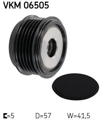 Obrázok Voľnobeżka alternátora SKF  VKM06505