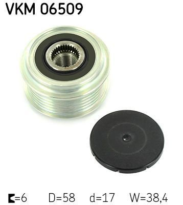 Obrázok Voľnobeżka alternátora SKF  VKM06509