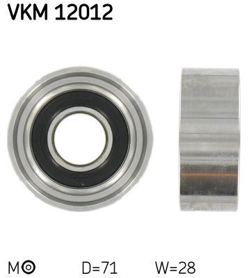 Obrázok Napínacia kladka ozubeného remeňa SKF  VKM12012
