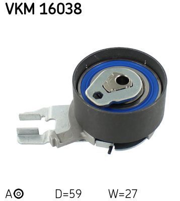 Obrázok Napínacia kladka ozubeného remeňa SKF  VKM16038