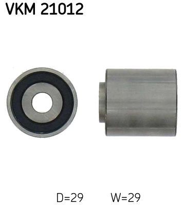 Obrázok Obehová/vodiaca kladka ozubeného remeňa SKF  VKM21012