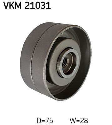 Obrázok Obehová/vodiaca kladka ozubeného remeňa SKF  VKM21031