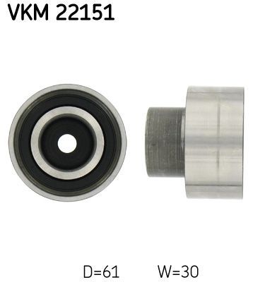 Obrázok Obehová/vodiaca kladka ozubeného remeňa SKF  VKM22151