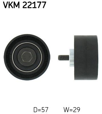 Obrázok Obehová/vodiaca kladka ozubeného remeňa SKF  VKM22177