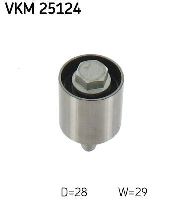 Obrázok Obehová/vodiaca kladka ozubeného remeňa SKF  VKM25124