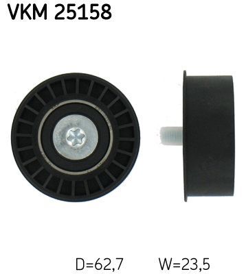 Obrázok Obehová/vodiaca kladka ozubeného remeňa SKF  VKM25158
