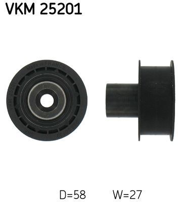Obrázok Obehová/vodiaca kladka ozubeného remeňa SKF  VKM25201