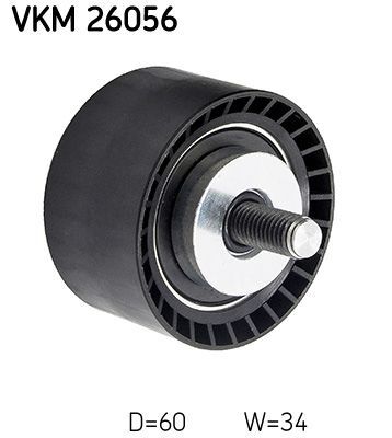 Obrázok Obehová/vodiaca kladka ozubeného remeňa SKF  VKM26056