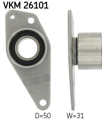 Obrázok Obehová/vodiaca kladka ozubeného remeňa SKF  VKM26101