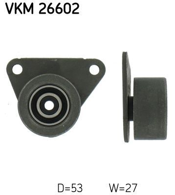 Obrázok Obehová/vodiaca kladka ozubeného remeňa SKF  VKM26602