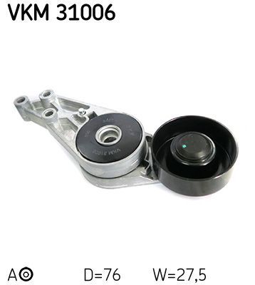 Obrázok Napínacia kladka rebrovaného klinového remeňa SKF  VKM31006