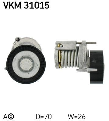 Obrázok Napínacia kladka rebrovaného klinového remeňa SKF  VKM31015