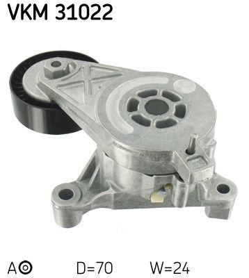 Obrázok Napínacia kladka rebrovaného klinového remeňa SKF  VKM31022