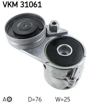 Obrázok Napínacia kladka rebrovaného klinového remeňa SKF  VKM31061