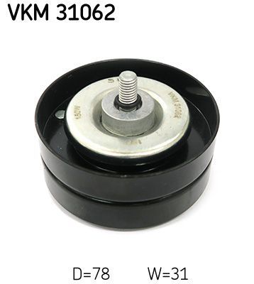 Obrázok Vratná/vodiaca kladka rebrovaného klinového remeňa SKF  VKM31062