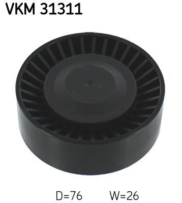Obrázok Vratná/vodiaca kladka rebrovaného klinového remeňa SKF  VKM31311