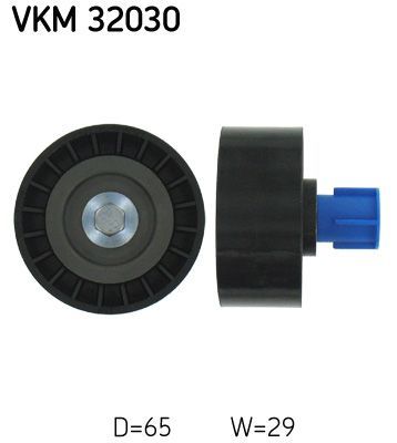 Obrázok Vratná/vodiaca kladka rebrovaného klinového remeňa SKF  VKM32030