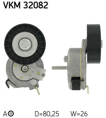Obrázok Napínacia kladka rebrovaného klinového remeňa SKF  VKM32082
